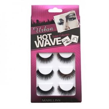 Løsvipper Megapack Hot Wave Eyelash Extensions no. 3306 5 sett