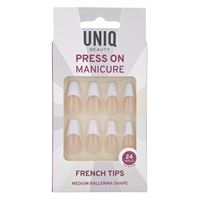 UNIQ Press On Negler med Lim - French Tips