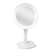 UNIQ Halo LED speil med 10x forstørre - Hvit