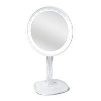 UNIQ Halo LED speil med 10x forstørre - Hvit