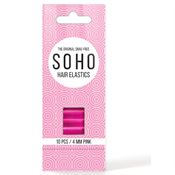 SOHO Snag-Free Hårstrikker, rosa  - 10 stk