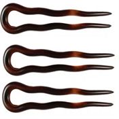 Twist Hårnåler - Brune 3 stk