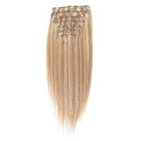 Clip On Hair Extensions 40 cm #18/613 Blond Mix