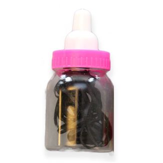 Snagfree hårstrikker 2mm. Black - Baby Bottle