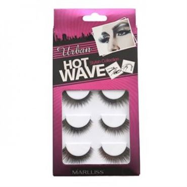 Løsvipper Megapack Hot Wave Eyelash Extensions no. 3310 5 sett