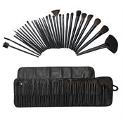 Technique Pro 32 Set Makeup set - Sminkekost Kolleksjon i 32 deler Svart