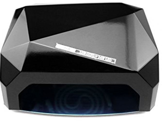 UV GEL LED Negletørker Lampe 36 watt 220v Svart UV Negletørker GEL Lampe 36 watt 220v