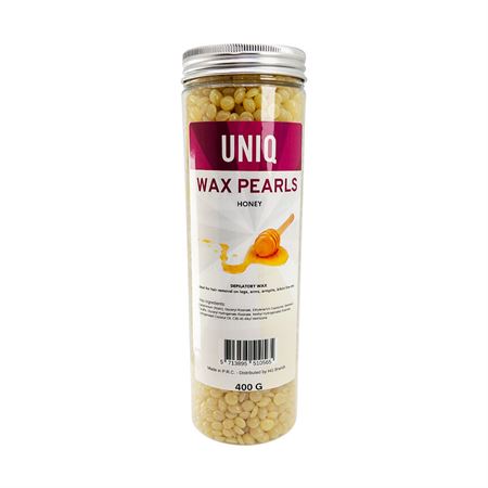 UNIQ Wax Pearls Voksperler megapack 400g, Honey