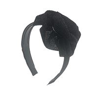 SOHO® Sløyfe Glitter hårbånd - svart