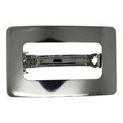SOHO® rektangel metallspenne - sølv