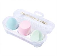 Technique PRO Makeupsvamper – Pastel Edition, 3-pakning