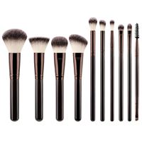 Technique PRO Coffee Crush Makeupbørstesett, 10-pakning