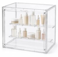 UNIQ Vimal Beauty Display Organizer med Dør - Transparent