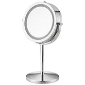 UNIQ Makeup Speil med LED lys, 5X Forstørrelse, Large Deluxe