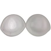 BH-innsats i klar silikon - Oval (135 gram)