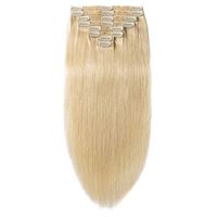 Clip On Hair Extensions 40 cm #613 Blond