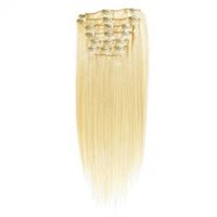Clip On Hair Extensions 40 cm #613 Blond