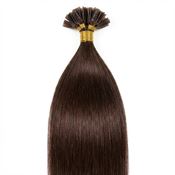 Hot Fusion Hair extensions 50 cm, mørkbrun #2