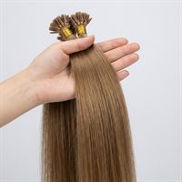 Hot Fusion Hair extensions 50 cm, lysebrun #6