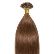 Hot Fusion Hair extensions 50 cm, lysebrun #6