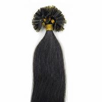 Hot Fusion Hair extensions 60 cm, 1B Svartbrun