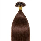 Hot Fusion Hair extensions, 50 cm, #4 Brun