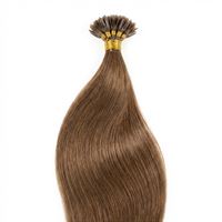 Hot Fusion Hair extensions 60 cm, lysebrun #6