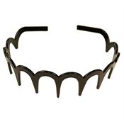 SOHO ZigZag Hårbøyle, svart