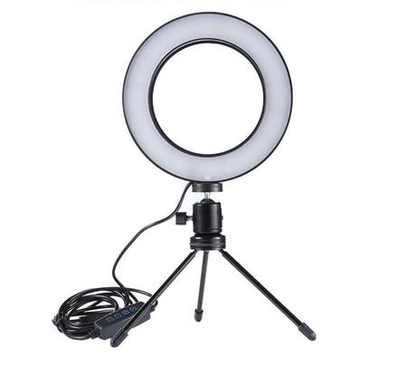  Pro Ring Light Studio Bordmodell - Ring Light for perfekte bilder og videoer