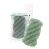 Konjac Sponge (for kropp) - Grønn te