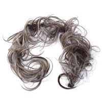  Messy Curly Hårstykke for Tuber & Hestehale #M6PH613 - Brun/Blond blanding