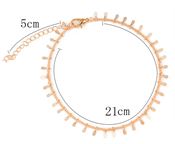 Ankelkjede med små anheng