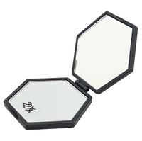 UNIQ Mini Kompakt Hexagon Speil