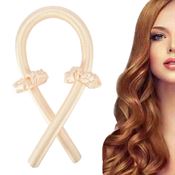 Heatless Hair Curlers - Få vakre krøller uten varme - Light Beige