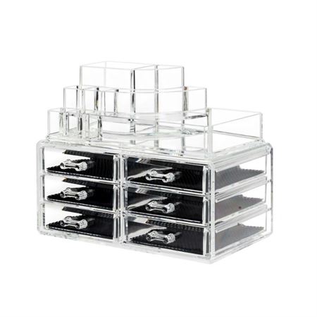 UNIQ Makeup Organizer med 6 skuffer - SF-1158 (U340)