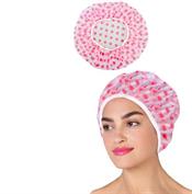 Polkadot dusjhette med Pink prikker