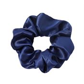 SOHO Satin Scrunchie, Navy
