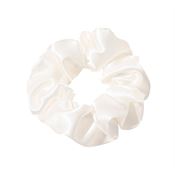 SOHO Satin Scrunchie - Hvit