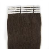Tape Extensions 60 cm, mørkebrun #2
