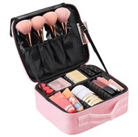 UNIQ Makeup reiseveske - Kosmetisk veske for all makeup - Pink