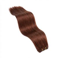 Hår Trense 50 cm, Rødbrun 30#