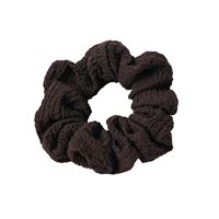 SOHO Frida Scrunchie - Mørk brun