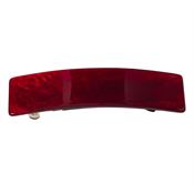 SOHO Gina Hårspenne, rød glittermarmor, 9 cm