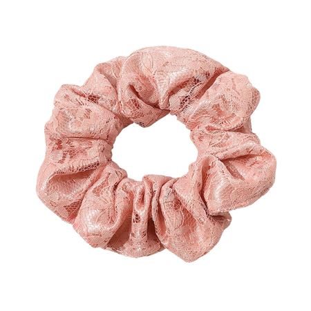 Chris Rubin Alice Scrunchie - Peach Pink