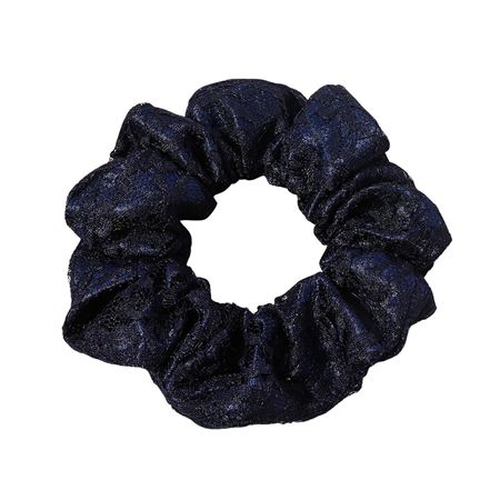 Chris Rubin Alice Scrunchie - Dark Blue