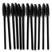 Øyenvippebørster, svarte, 10-pakning
