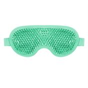 Øyemaske med gel for varm og kald kompress, grønn