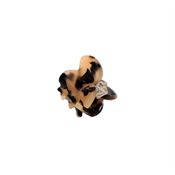 SOHO Mini Hårklype, Light Tortoise, 2,7 cm