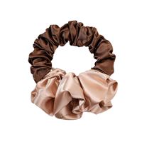 SOHO Soft Sleep Scrunchie, Heatless Curler - Brun