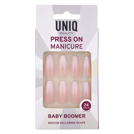 UNIQ Press On Negler med Lim - Baby Boomer